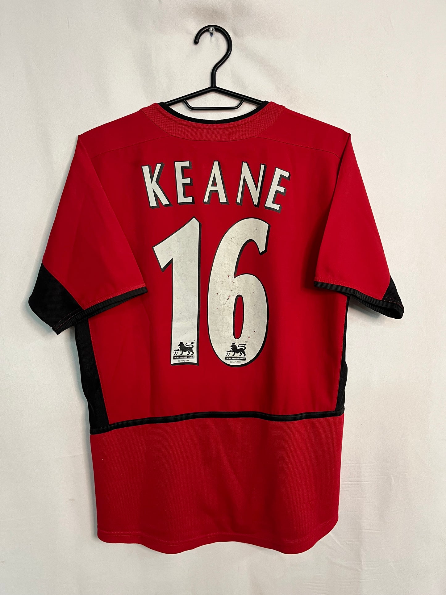Manchester United 2002/04 R.Keane #16 Barnatreyja - Stærð: L barna