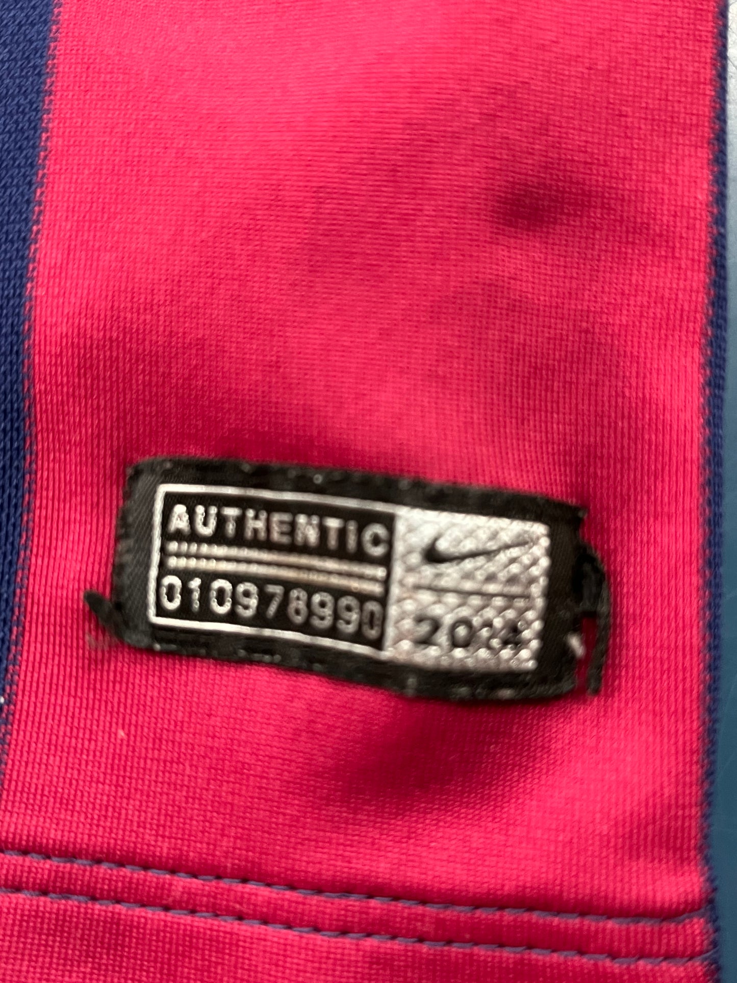 Barcelona 2014/15 L.Suárez #9 Barnatreyja - Stærð: S barna