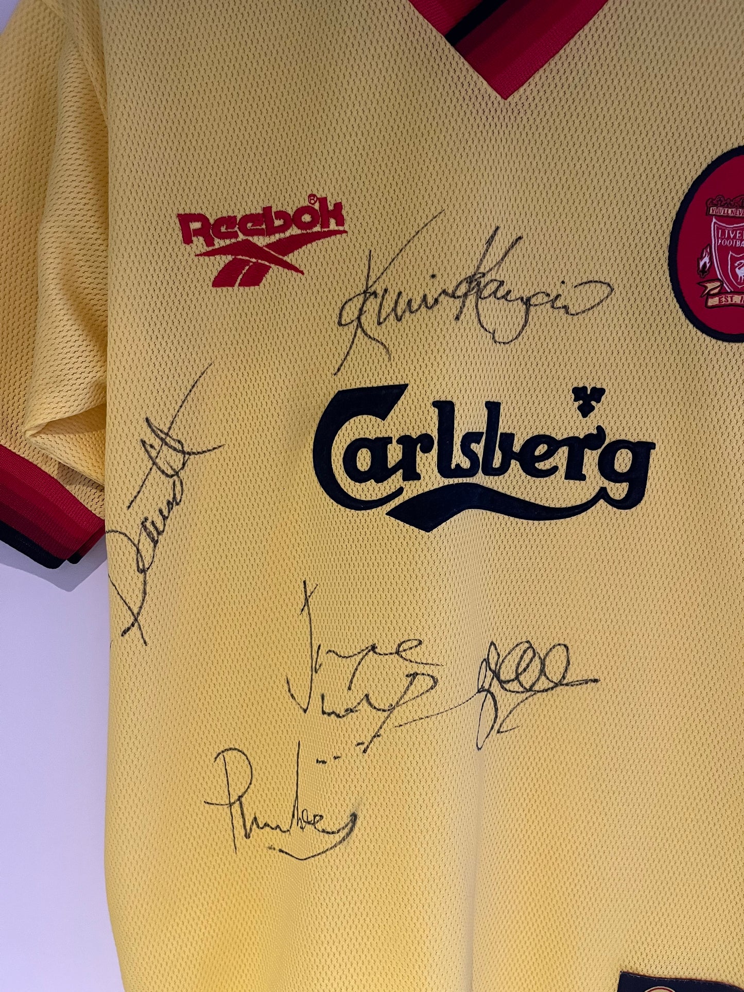 Liverpool - 1997/98 - XL Barna
*Árituð af Redknapp og fl.*