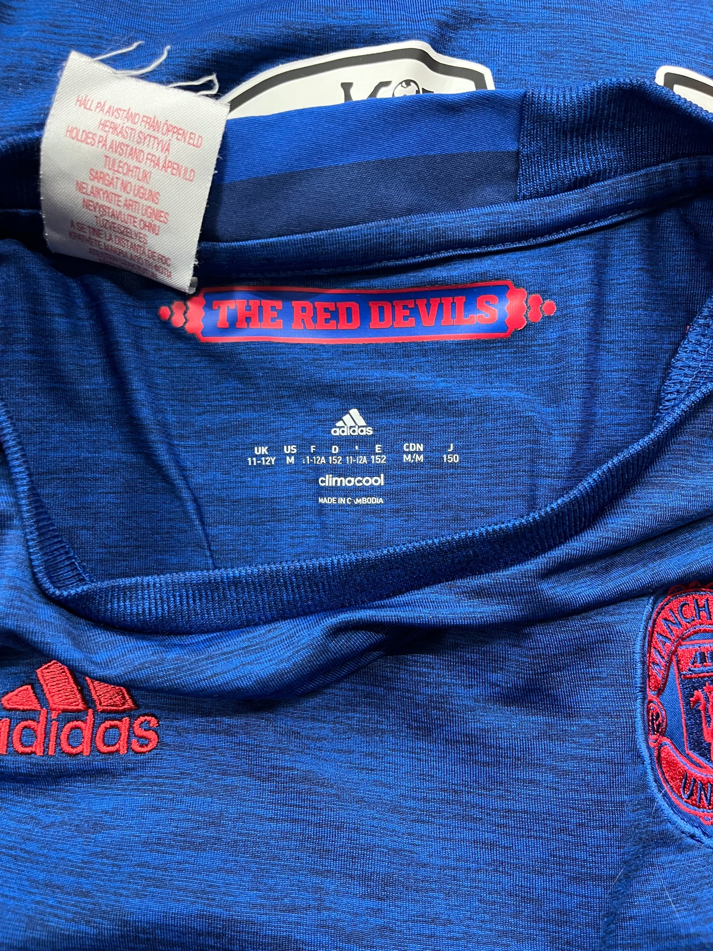 Manchester United 2016/17 M.Rashford #19 Barnatreyja - Stærð: M barna