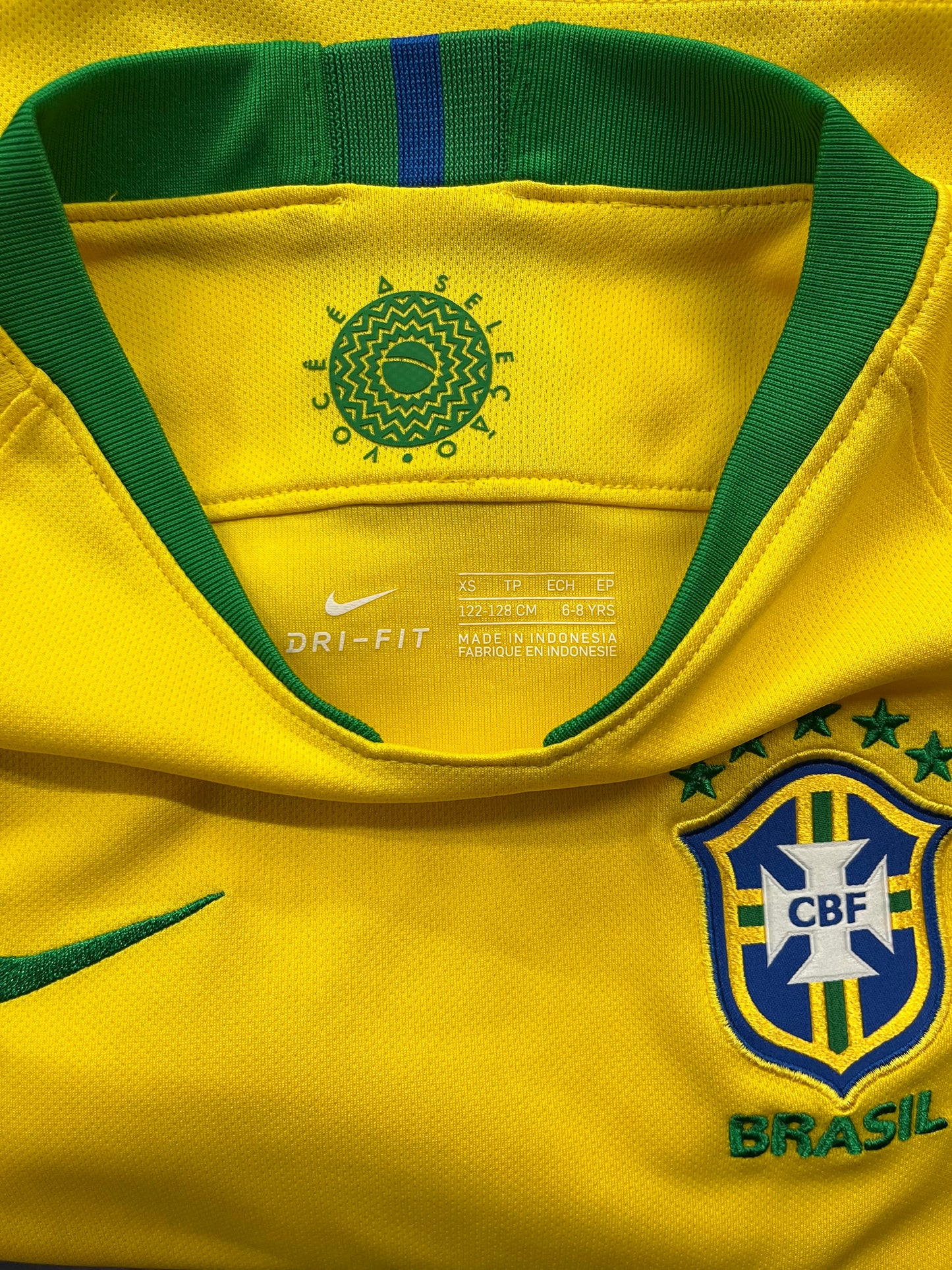 Brasilía 2018 Barnatreyja - Stærð: XS barna