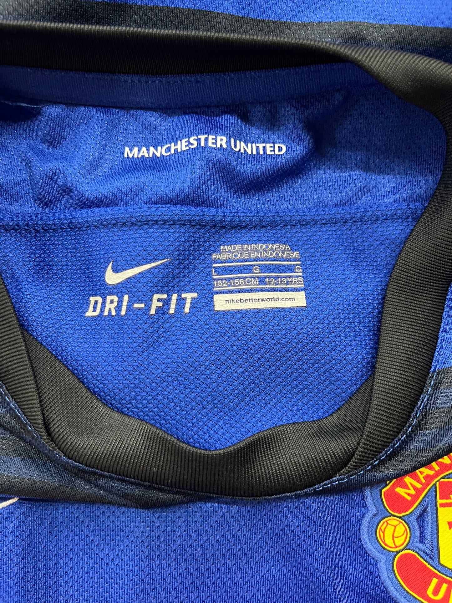 Manchester United 2012/13 Barnatreyja - Stærð: L barna