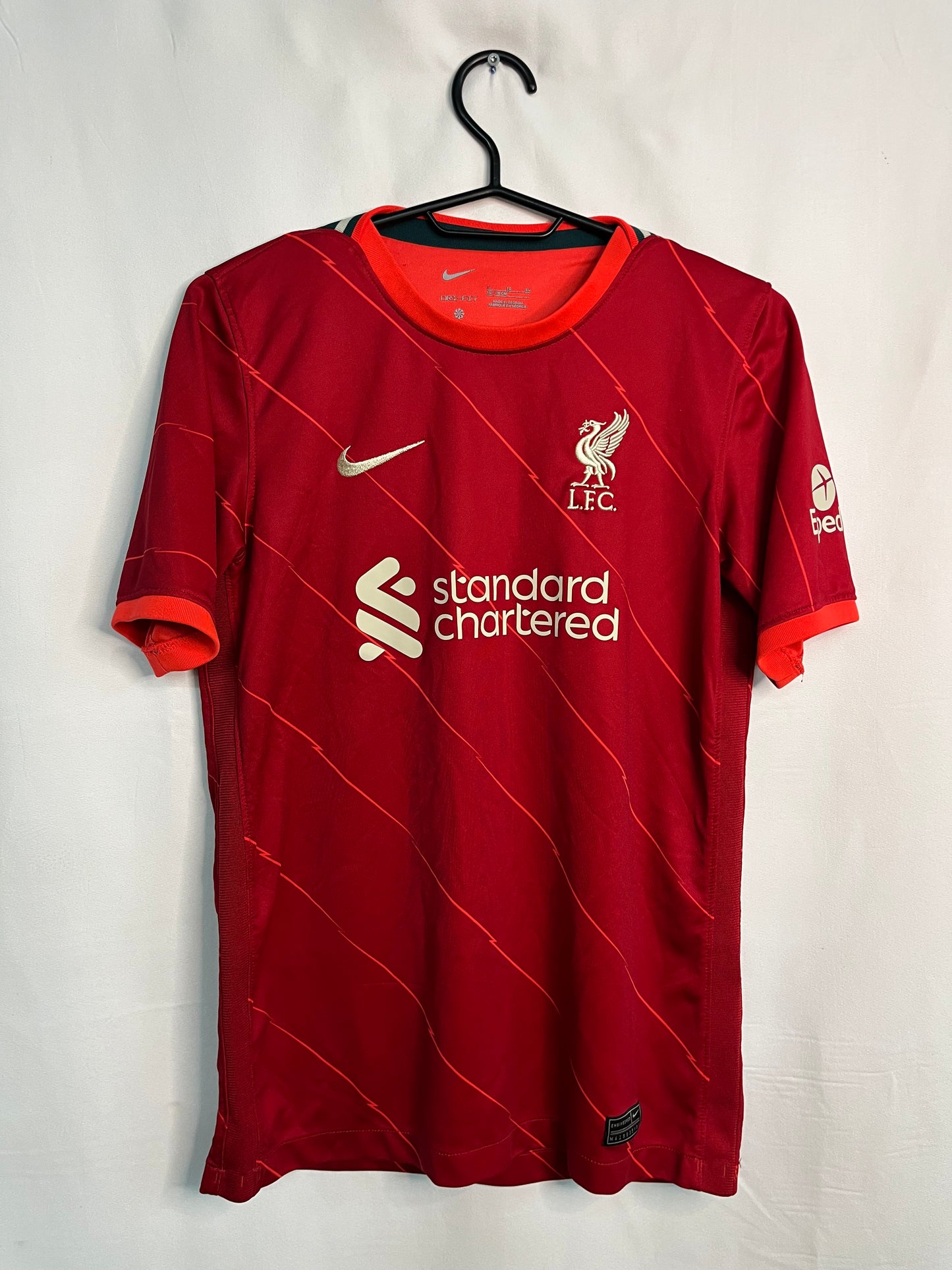 Liverpool 2021/22 Barnatreyja - Stærð: XL barna