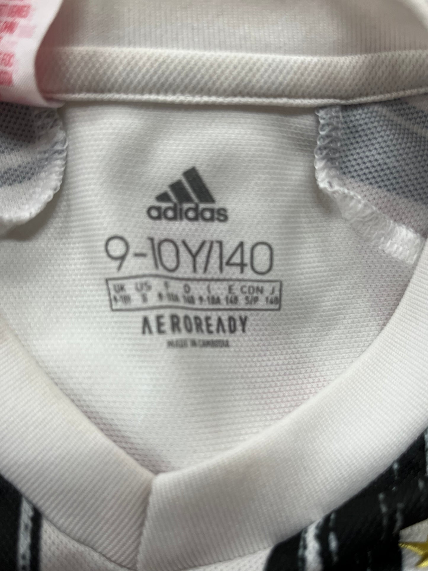 Juventus 2020/21 Barnatreyja - Stærð: S barna