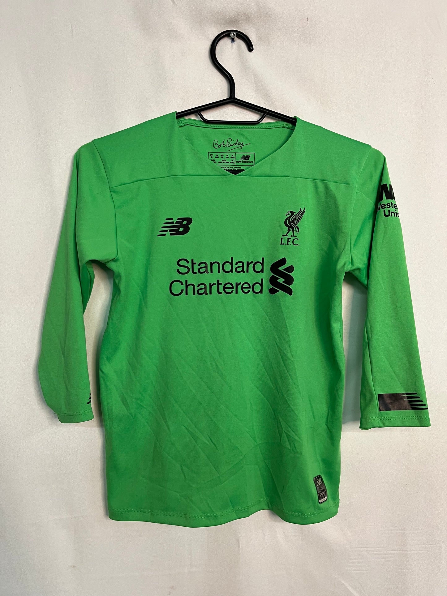 Liverpool 2019/20 A.Becker #1 Barnatreyja - Stærð: 6/7 ára (116)