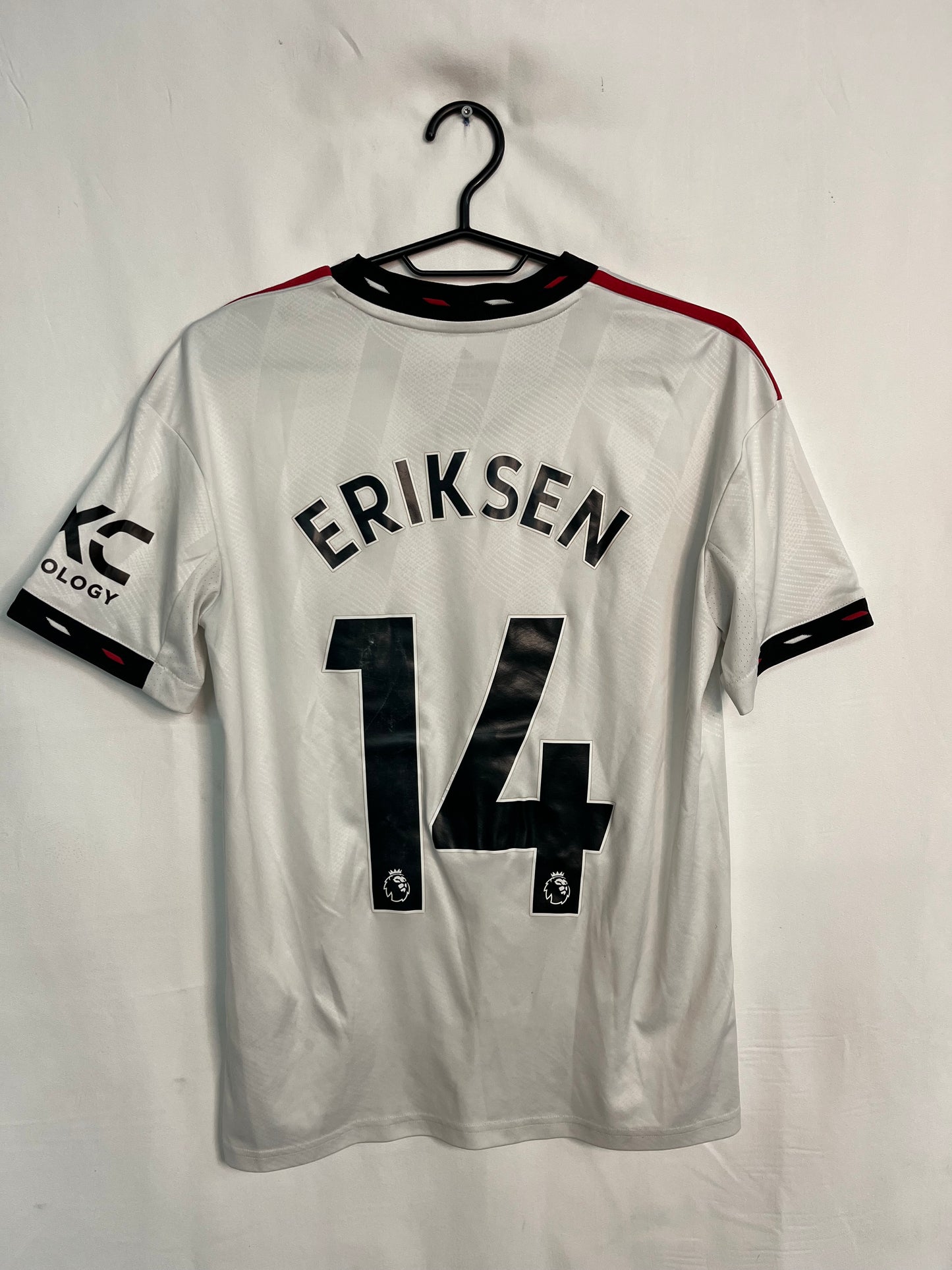 Manchester United 2022/23 C.Eriksen #14 Barnatreyja - Stærð: L barna