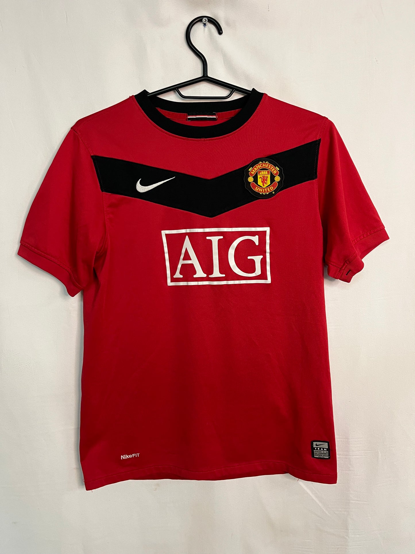 Manchester United 2010/11 P.Scholes #18 Barnatreyja - Stærð: L barna