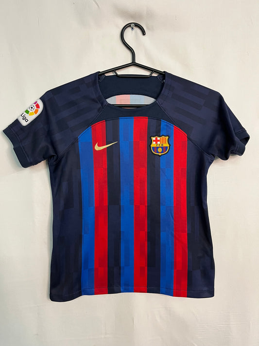 Barcelona 2022/23 Pedri #8 Barnatreyja - Stærð: XL smá barna (122-128)