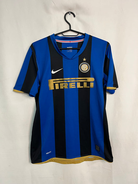 Inter Milan 2008/09 Barnatreyja - Stærð: XL barna